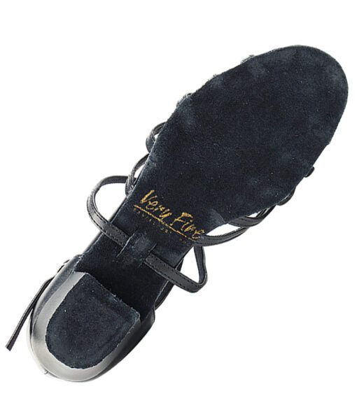 Very Fine Low Heel Black Dance Shoes for Women - Classic Series 1670C - Comfort and Stability | Flamingo Sportswear