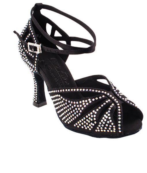 Master the Dance Floor in Very Fine Rhinestone Dance Shoes S1003CC