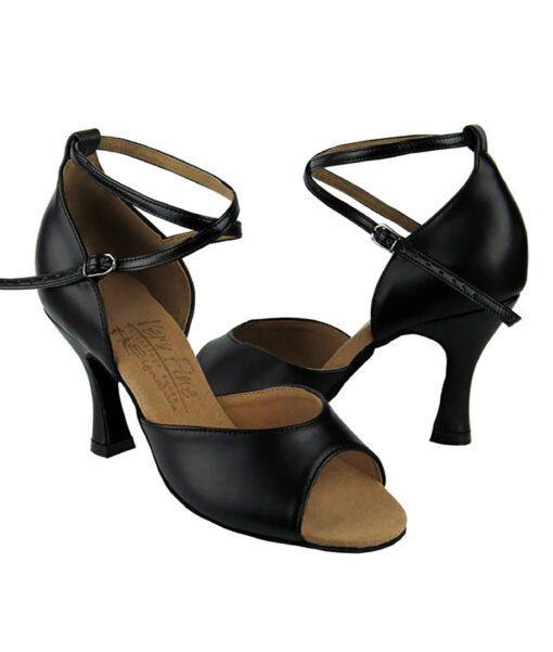 Very Fine Ladies Practice, Cuban Low Heel Dance Shoes - Signature Series S9220 | Flamingo Sportswear