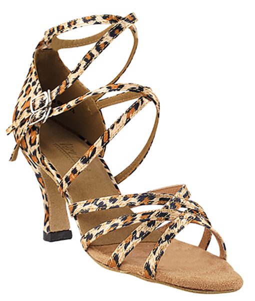 Step into Style with Very Fine Dance Shoes Classic Series 5008 in Leopard Satin