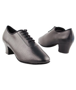 Very Fine Ladies Ballroom Practice Shoes - C2001 - Black Leather