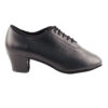 Very Fine Ladies Ballroom Practice Shoes - C2001 - Black Leather - 1.6-inch Heel | Flamingo Sportswear