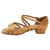 Enhance Your Rhythm with Very Fine Low Heel Ballroom Shoes 1670FT | Flamingo Sportswear