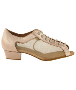Cuban Low Heel Dance Shoes - Classic Series Flat Heel Edition 1643FT|||