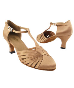 Very Fine Ladies Brown Dance Shoes - Classic Series 6829