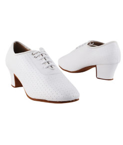 Very Fine Dance Shoes - C2001 - White Leather size 10 - 1.6-inch heel|