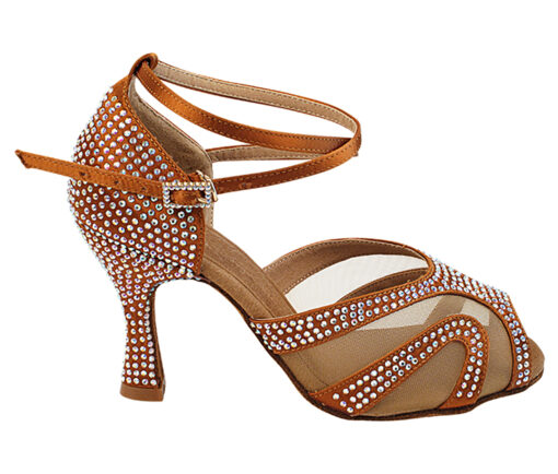 Salsa Dance Shoes - Crystal Collection S1005CC|||