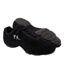 Very Fine Dance Sneakers - VFSN016 - Black Suede size 15 B(M) US Women / 13.5 D(M) US Men|||