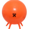 CanDo Inflatable Exercise Ball - with Stability Feet - Orange - 22" (55 cm) | Flamingo Sportswear