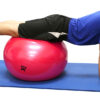 CanDo Inflatable Exercise Ball - Red - 30" (75 cm) | Flamingo Sportswear