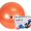 CanDo Inflatable Exercise Ball - Orange - 22" (55 cm), Retail Box | Flamingo Sportswear