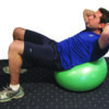 CanDo Inflatable Exercise Ball - Green - 26" (65 cm) | Flamingo Sportswear