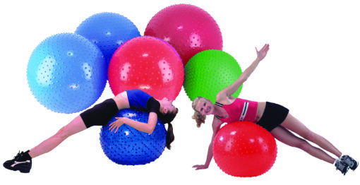 CanDo Inflatable Exercise Ball - Sensi-Ball - Green - 26" (65 cm) | Flamingo Sportswear