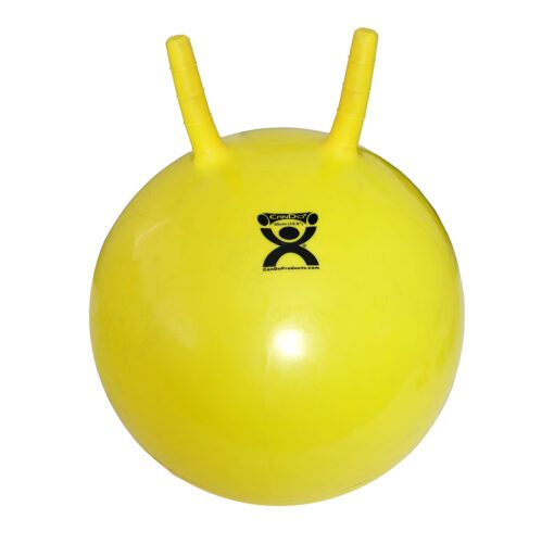 CanDo Inflatable Exercise Jump Ball - Yellow - 16" (40 cm) | Flamingo Sportswear