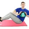 Cando, Firm Medicine Ball, 9" Diameter, Green, 7 Lbs. | Flamingo Sportswear