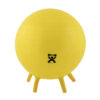 CanDo Inflatable Exercise Ball - with Stability Feet - Yellow - 18" (45 cm) | Flamingo Sportswear