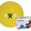CanDo Inflatable Exercise Ball - Yellow - 18" (45 cm), Retail Box | Flamingo Sportswear