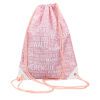 Dance Shoes Drawstring Backpack - Pink | Flamingo Sportswear