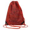 Dance Shoes Drawstring Backpack - Red | Flamingo Sportswear