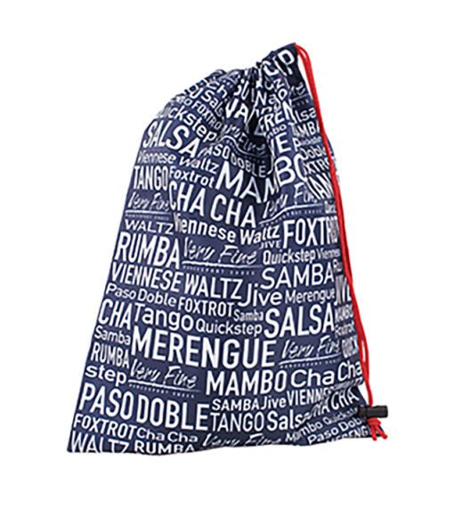 Polyester Drawstring Shoe Bag - Navy Blue | Flamingo Sportswear