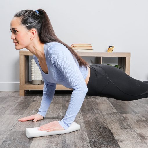 Elevate Your Mobility with Cando Slim Half-Round Foam Roller - 3" X 36" | Flamingo Sportswear