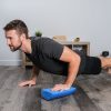 Transform Your Fitness Regimen with Cando Blue Half-Round PE Foam Roller - 6" X 12" | Flamingo Sportswear