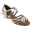 Unleash Your Full Potential in Very Fine Classic Series 1670CG Latin Dance Shoes for Girls in Silver