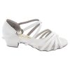 Step Up Your Performance with Very Fine Girls Dance Shoes 1670CG in White | Flamingo Sportswear