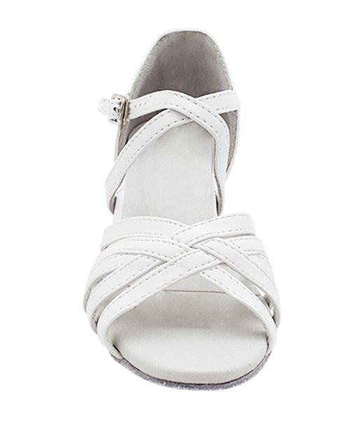 Step Up Your Performance with Very Fine Girls Dance Shoes 1670CG in White | Flamingo Sportswear