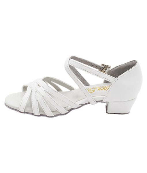 Step Up Your Performance with Very Fine Girls Dance Shoes 1670CG in White | Flamingo Sportswear