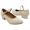 Elegant Ladies Low Heel Dance Shoes for Comfortable Dancing | Flamingo Sportswear