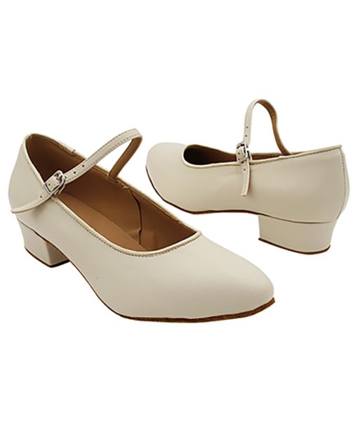 Elegant Ladies Low Heel Dance Shoes for Comfortable Dancing | Flamingo Sportswear