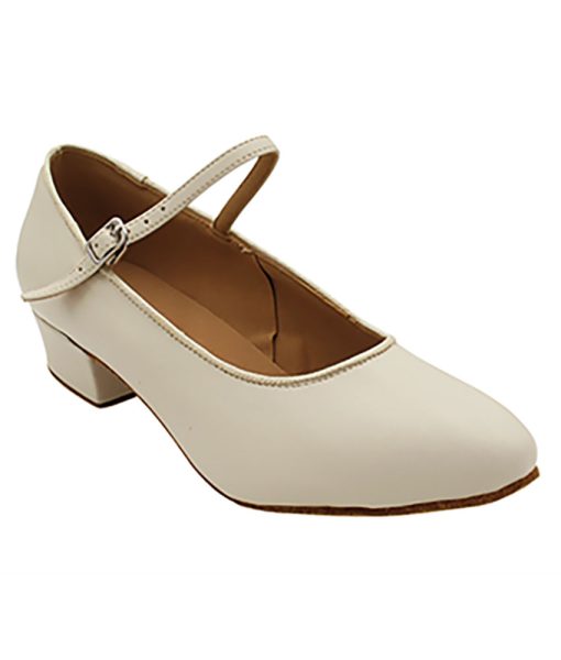 Elegant Ladies Low Heel Dance Shoes for Comfortable Dancing | Flamingo Sportswear