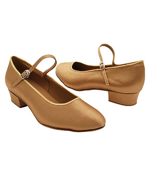 Elegant Ladies Low Heel Dance Shoes for Comfortable Dancing | Flamingo Sportswear