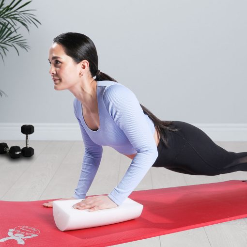 Revolutionize Your Recovery with the Cando Half-Round Foam Roller - 6" X 24" | Flamingo Sportswear