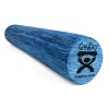 Master Your Flexibility with Cando Foam Roller - Blue Eva Foam - Extra Firm - 6" X 36" - Round