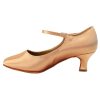 Discover the Elegance of Very Fine Ladies Dance Shoes S9137 in Tan Satin | Flamingo Sportswear