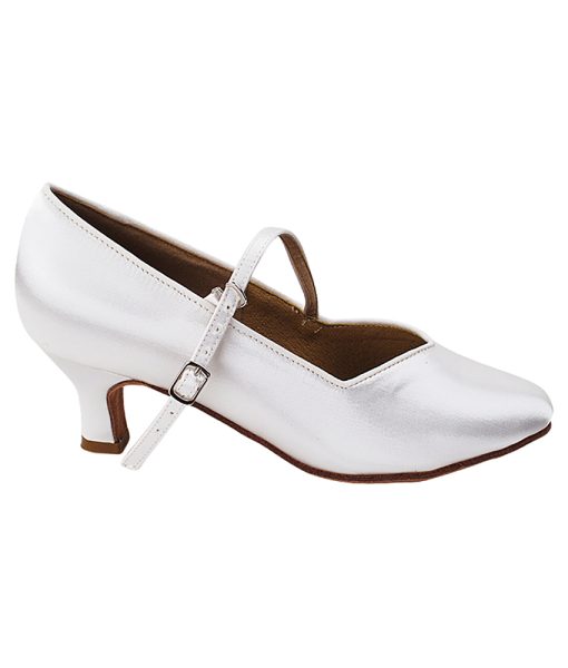 Step into Style with Very Fine Ladies Ballroom Dance Shoes S9138 in White Satin | Flamingo Sportswear