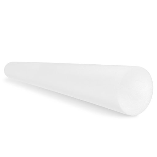 Cando Foam Roller - White Pe Foam - 6" X 48" - Round | Flamingo Sportswear