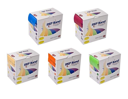 REP Band Twin-Pak - latex-free - 100 yard 5 piece set (2 x 50 yard boxes of each | Flamingo Sportswear