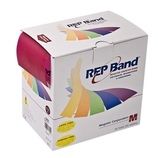 REP Band Twin-Pak - latex-free - 100 yard (2 x 50 yard boxes) - plum, level 5 | Flamingo Sportswear