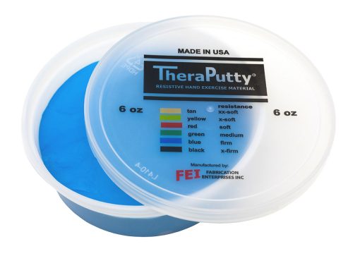 Cando Theraputty Standard Hand Exercise Putty - 6 oz - Blue - Firm | Flamingo Sportswear