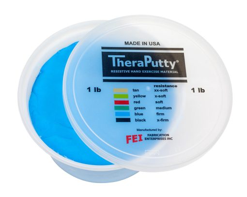 Cando Theraputty Standard Hand Exercise Putty - 1 lb - Blue - Firm | Flamingo Sportswear