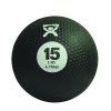 Cando, Firm Medicine Ball, 10" Diameter, Black, 15 Lbs. | Flamingo Sportswear