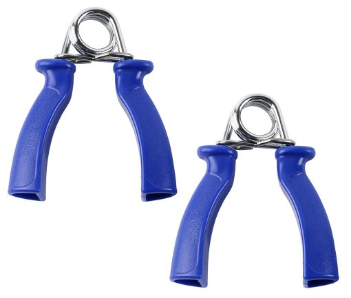 Enhance Rehabilitation with Fixed Resistance Hand Grips, Heavy, Blue, Pair