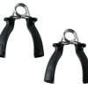 Fixed Resistance Hand Grip, X-Heavy, Black, Pair | Flamingo Sportswear