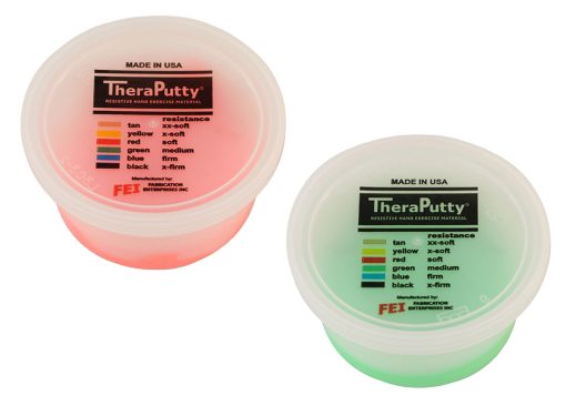 TheraPutty Standard Exercise Putty 3oz 2 Colors Set for Hand Exercise, Therapy | Flamingo Sportswear