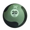 Cando, Firm Medicine Ball, 11" Diameter, Silver, 20 Lbs. | Flamingo Sportswear