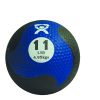 Cando, Firm Medicine Ball, 9" Diameter, Blue, 11 Lbs. | Flamingo Sportswear