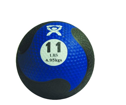 Cando, Firm Medicine Ball, 9" Diameter, Blue, 11 Lbs. | Flamingo Sportswear